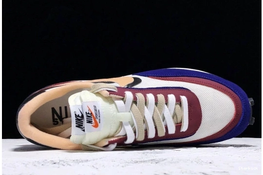 White Nike sacai Waffle BV0073-700 Blue LD 1114